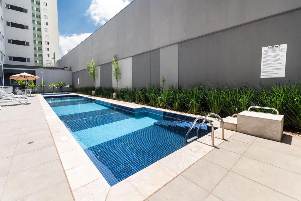92B Apto Confortavel Prox Ao Bras - Piscina E Academia San Paolo Esterno foto